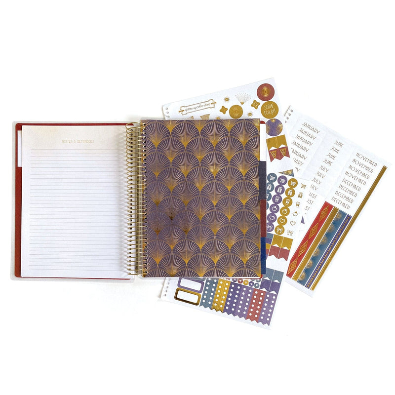 Weekly Planner - Undated Art Deco